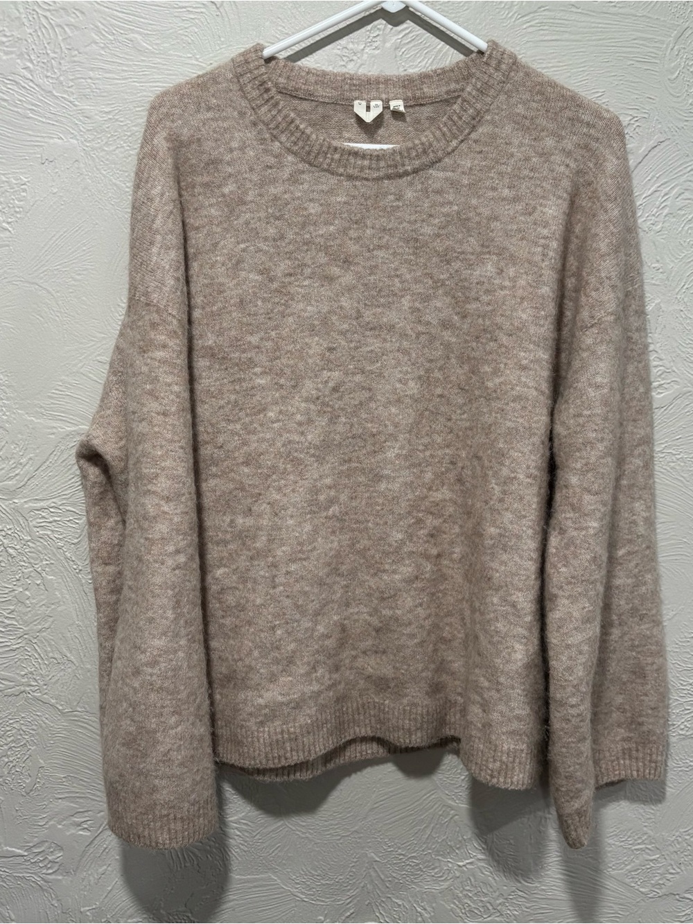 ARKET Beige Alpaca Wool Blend Relaxed Sweater EUR size Medium